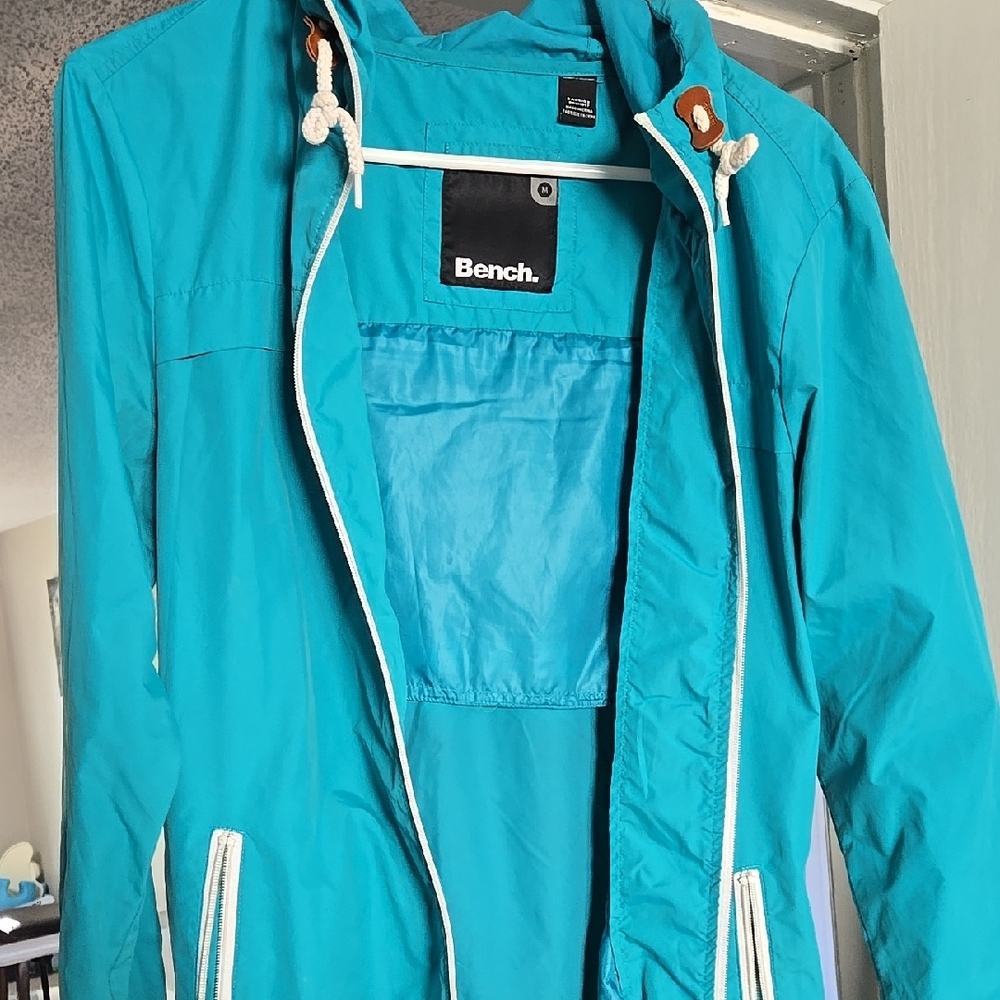 Bench Turquoise Windbreaker Jacket